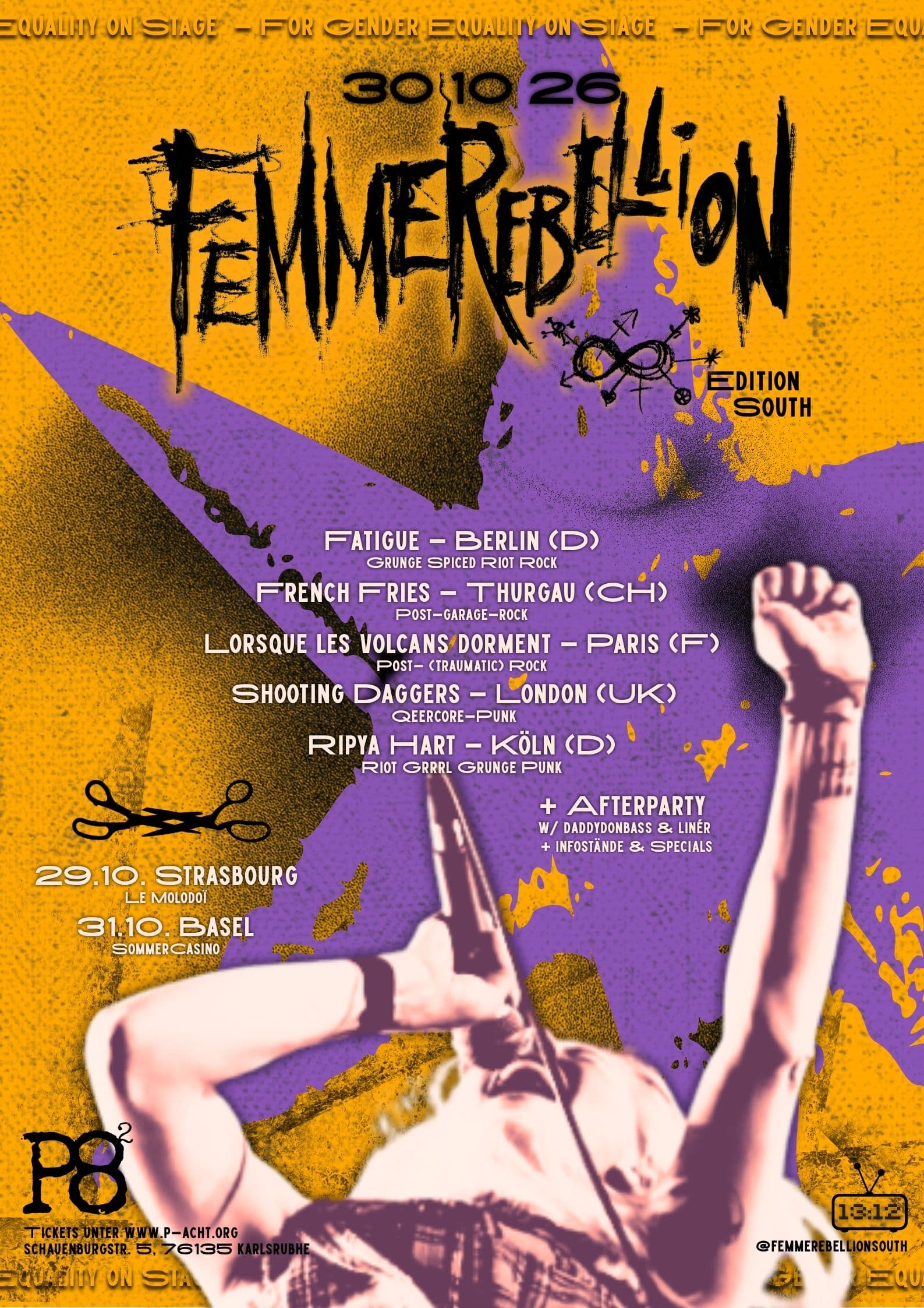 Femme Rebellion -Edition South #2- FOR GENDER EQUALITY ON STAGE