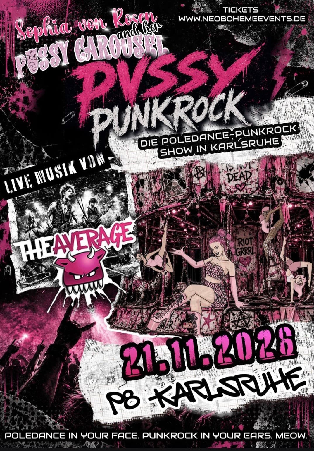 Pvssy Carousel „Punk'N'Rock"